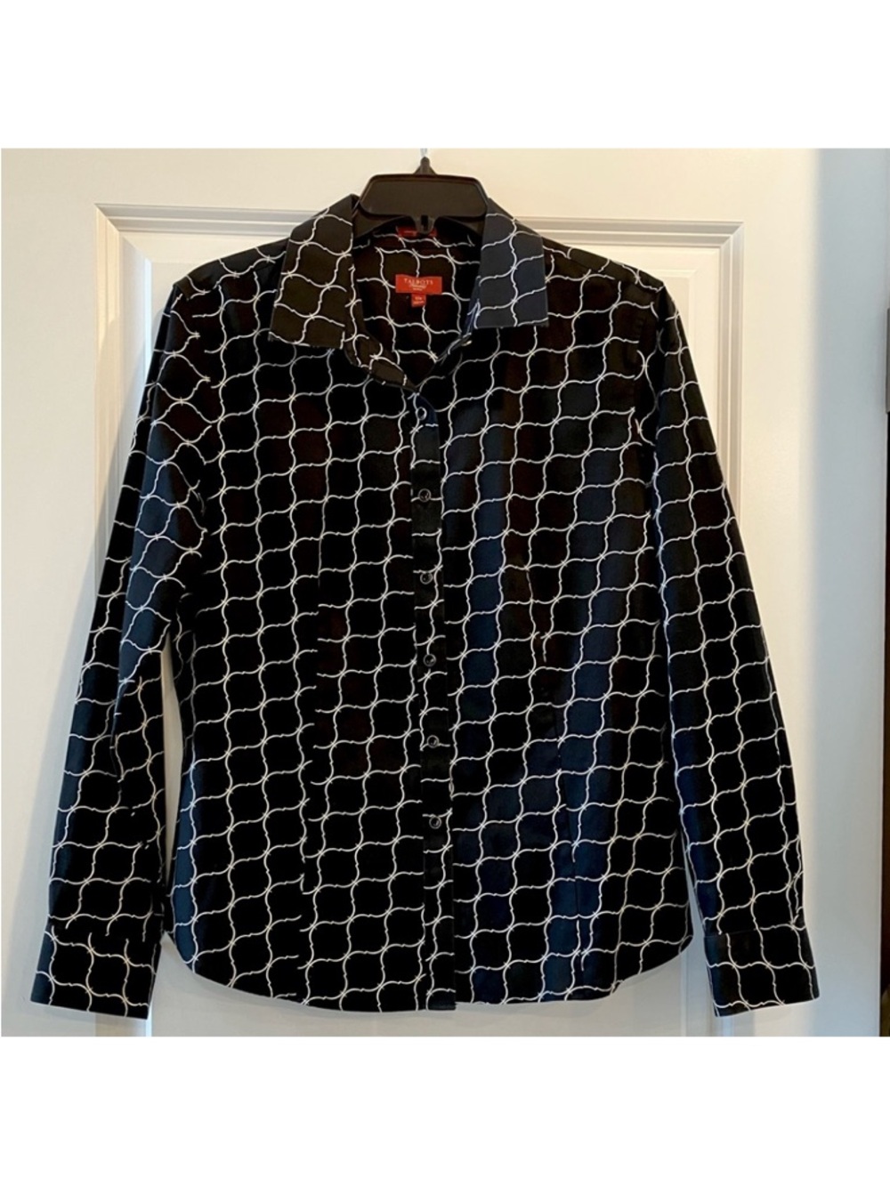 Talbots Haberdashery Button Down Shirt Modern Prep Preppy Literary Chic Classic